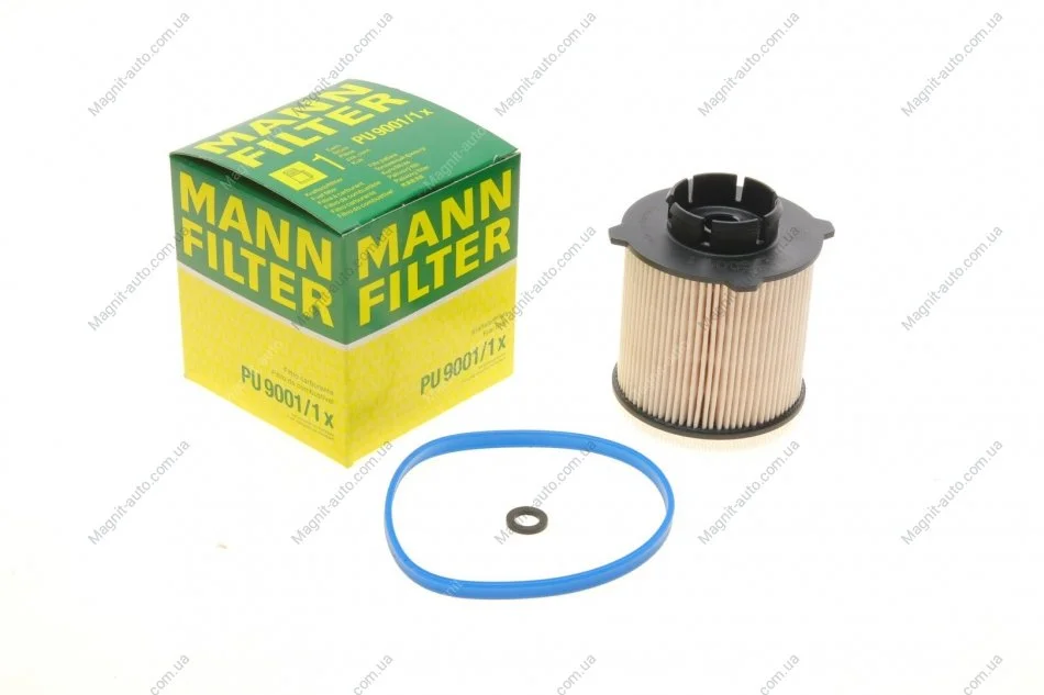 Фільтр паливний CHEVROLET CRUZE, OPEL ASTRA J 1.3-2.0 CDTI 09- (вир-во) MANN PU9001/1X (фото 1)