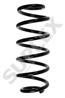 VW Пружина передняя L=348mm Audi A6,Passat,Skoda Superb (желтый/коричн.) SUPLEX 03190 (фото 1)
