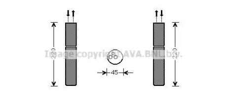 Осушувачi кондицiонерiв AVA COOLING MT D233