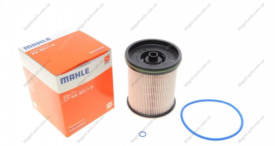 Фильтр топливный Opel Astra K 1.5/1.6 CDTi 15- MAHLE / KNECHT KX491/1D (фото 1)