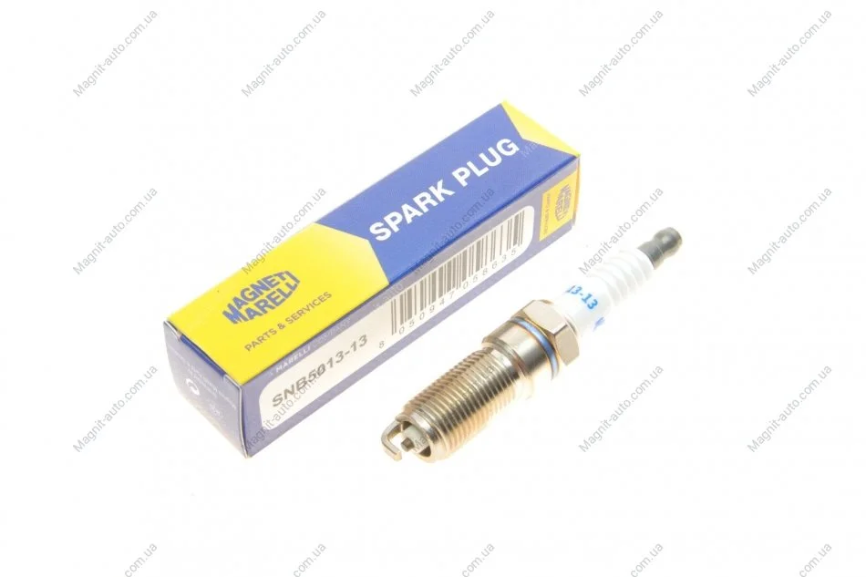 Свеча зажигания FORD FOCUS 1.8 98-04, TRANSIT CONNECT 1.8 02- (произ-во) MAGNETI MARELLI 062513000013 (фото 1)