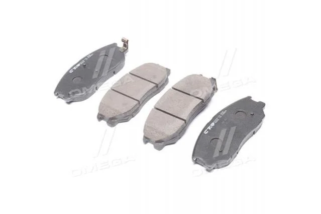 Колодка торм. KIA OPIRUS,SSANG YONG RODIUS,HYUNDAI EQUUS (вир-во) CTR CKKH-16 (фото 1)