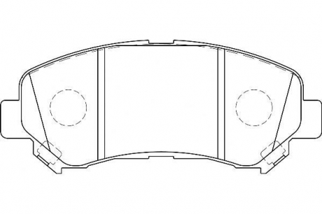 Тормозные колодки WAGNER WBP24632A