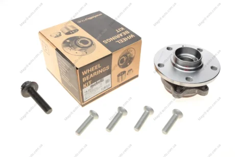 Підшипник маточини (передньої) Audi A3/Skoda Octavia/SuperB/VW Caddy/Golf/Passat 03- (4 болти/d=137mm) Metelli 19-2317