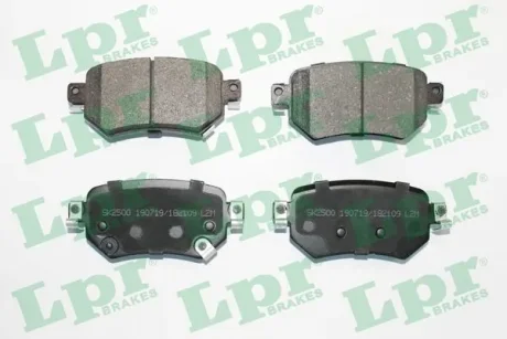 Колодки гальмівні дискові задні Mazda 6 (12-) LPR 05P2109