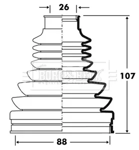 BORG & BECK BCB2811 (фото 1)