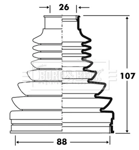 BORG & BECK BCB2811