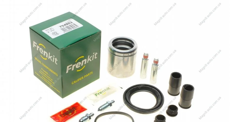 Ремкомпл. супорта (перед) VW Caddy III 04-15 (54mm)(Ate)(+ поршень/направляюча) SuperKit FRENKIT 754902 (фото 1)