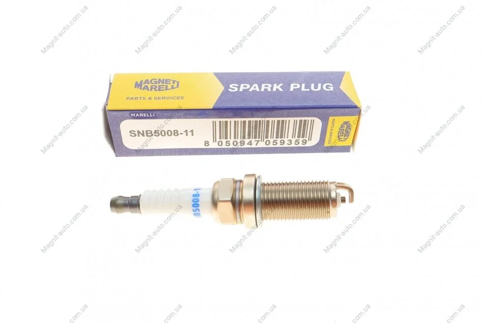 Свеча зажигания NISSAN ALMERA, PRIMERA, X-TRAIL (произ-во) MAGNETI MARELLI 062511000008 (фото 1)