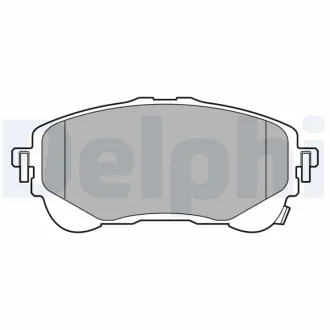 Гальмівні колодки, дискові Delphi LP3609