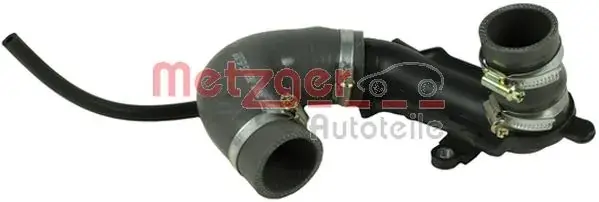 Рукав воздухозаборника резиновый METZGER 2400400 (фото 1)