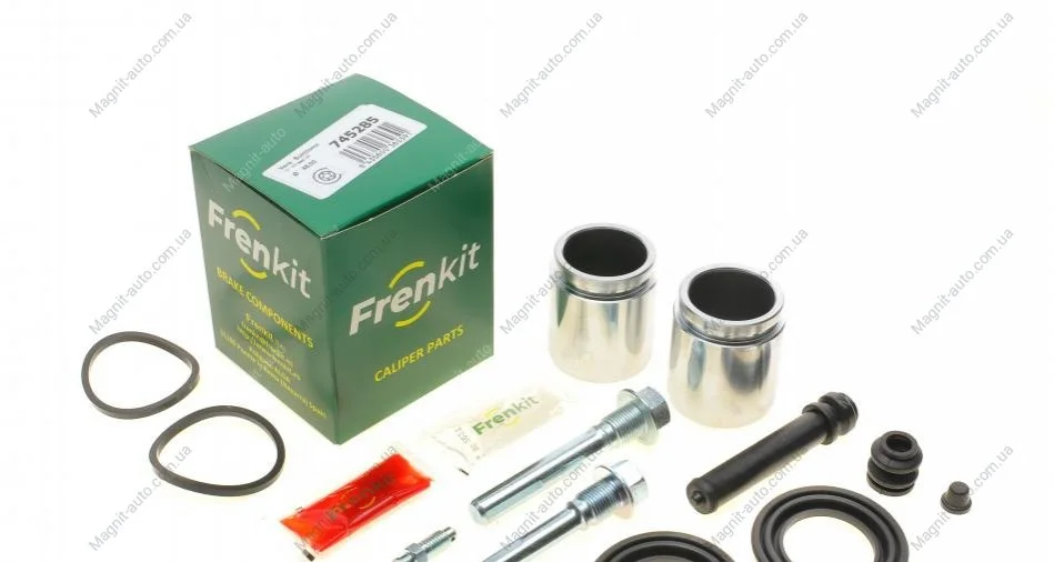 Ремкомпл. супорта перед. Mazda CX-7/CX-9 07-(d=45mm)(+2 поршня/направляюча) FRENKIT 745285 (фото 1)