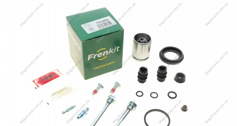 Ремкомплект супорту заднього Opel Vivaro/Renault Trafic/VW T4/T5 (d=41mm)(Lucas)(+поршень/напрямні) Frenkit FRENKIT 741902 (фото 1)