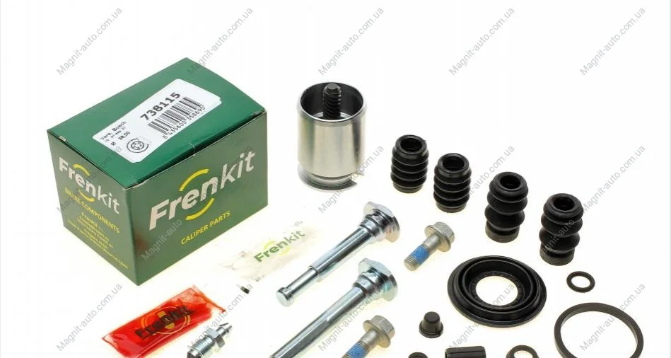 Ремкомпл. супорта зад. Caddy III 04-15(superkit/38 mm)(Bosch) FRENKIT 738115 (фото 1)