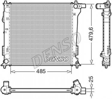 Радіатор HYUNDAI Tucson \'\'15>> DENSO ="DRM41020"