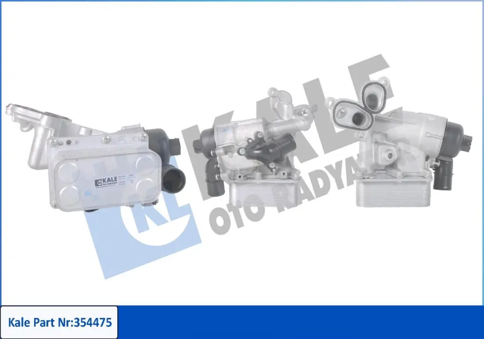 Радіатор масляний Renault Trafic II/Opel Vivaro/Nissan Primastar (01-), X-Trail (07-), Qashqai (07-) 2.0 dCi KALE OTO RADYATOR Kale oto radyator 354475 (фото 1)
