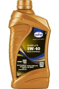 EUROL 1л Super Lite 5W-40 Масло синт. ACEA A3/B4, API SN/CF, MB 229.1 МВ229.3, VW502.00/505.00, GM-LL-B-025, BMW LL-98, Renault RN 0700/0710 Eurol 000583 (фото 1)