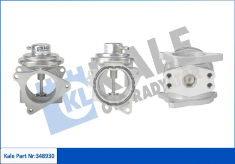 KALE VW Клапан EGR Audi A3,Skoda Fabia I,II,,Octavia I,II,Golf IV,V,Passat,Touran 1.9/2.0TDI 00-,Mitsubishi Grandis 2.0d Kale oto radyator 348930