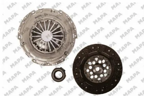 VW К-кт сцепления (228мм) Audi A3,Seat,Skoda Octavia,SuperB,Caddy III,Golf V,VI,Passat,Touran 1.6/2.0TDI 03- Mapa 005228400
