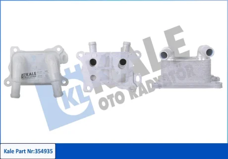 KALE RENAULT Масляный радиатор Dokker,Duster,Logan II,Captur,Megane III,IV,Smart,Nissan Juke,Qashqai Kale oto radyator 354935