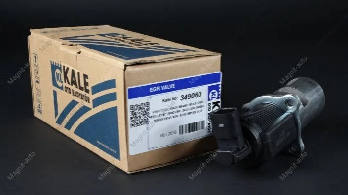 KALE RENAULT Клапан EGR Logan,Sandero,Nissan Micra III,Clio II,Kangoo,Megane,Scenic 1.5dCi 01- Kale oto radyator 349060 (фото 1)