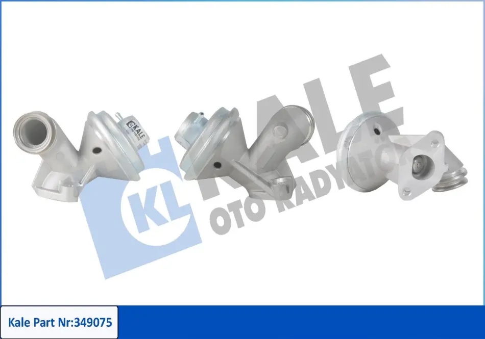 Клапан EGR Citroen Berlingo (99-), C3 (02-)/Peugeot Partner (98-), 307 (01-)/Ford Fiesta (01-) 1.4 Hdi, 1.9D KALE OTO RADYATOR Kale oto radyator 349075 (фото 1)