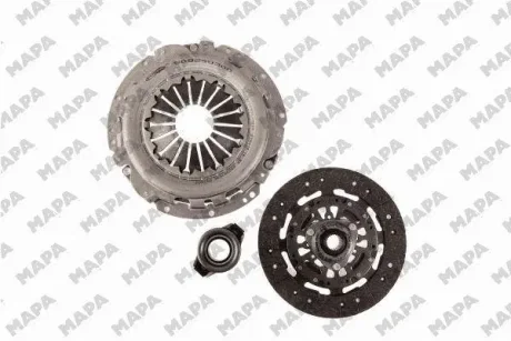 MAPA NISSAN К-кт сцепления Primera 2.2Di 02-,X-Trail 2.0/2.5 01- 240mm 21.8x25.7 24 зуб. Mapa 010240400
