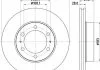 Диск тормозной передний Toyota Land Cruiser 3.0, 4.0 diz (04-10) Nisshinbo ND1034K (фото 1)