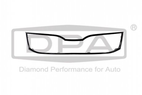 Накладка решетки радиатора (черный перламутр) Skoda Kodiaq (17-) Dpa 88531815802