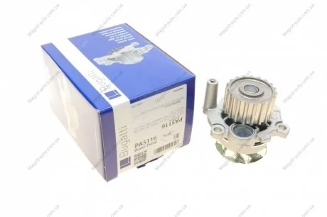 VW Помпа воды Golf IV 1.9TDI, Bora 1.9TDI, SKODA Octavia 1.9TDI 96- Bugatti PA5116