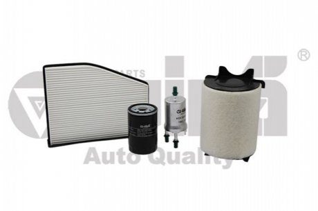 Комплект фильтров (масляный,воздушный,салонный,топливный) Vika K11783401