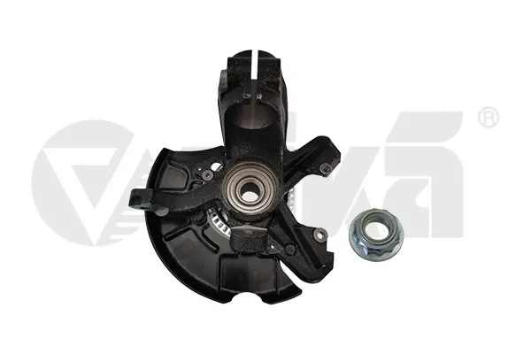 Кулак поворотный передний левый с подшипником и защитой Skoda Octavia (97-11)/VW Golf (96-03)/Seat Leon (00-06), Toledo (99-04) VIKA Vika 44071739901 (фото 1)