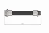 Шланг тормозной задний Citroen Jumper/Peugeot Boxer (02-) Cavo C900587A (фото 1)