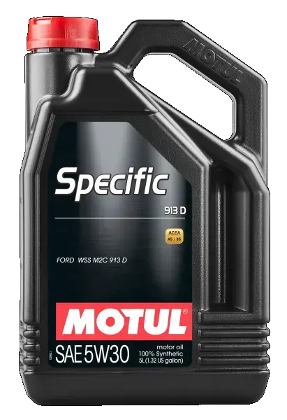 Масло моторное синтетическое "SPECIFIC FORD 913 D 5W-30", 5L MOTUL Motul 104560 (фото 1)