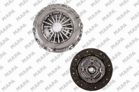 VW К-кт сцепления Sharan,Ford Galaxy,Seat 1.9TDI,2.0/2.3 95- 228mm Mapa 005228909