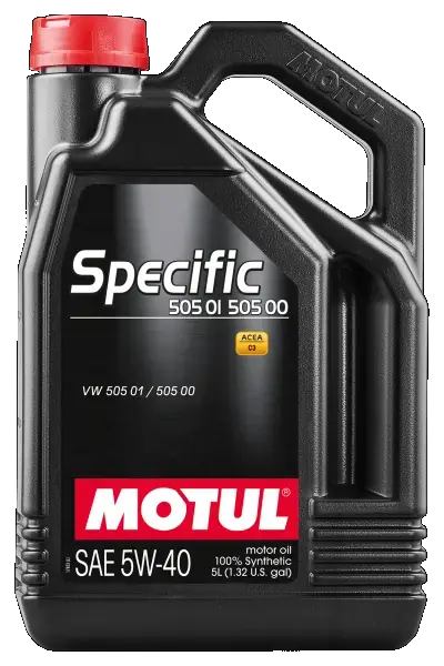 Масло моторное 5W40 Specific 505.01-502.00-505.00 SAE, 5L MOTUL Motul 101575 (фото 1)