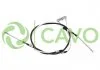 CAVO OPEL Трос ручного тормоза задний Astra 92- (1272/690+1692/1090mm) Cavo 5902 257 (фото 1)