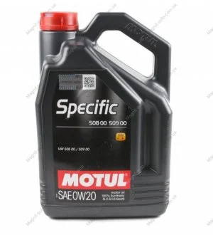 Масло моторное Specific 508.00 - 509.00 0W-20 (5 л) Motul 867251