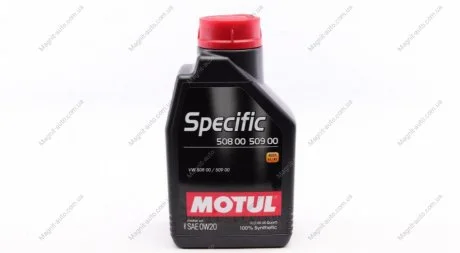 Масло моторное Specific 508.00 - 509.00 0W-20 (1 л) Motul 867211