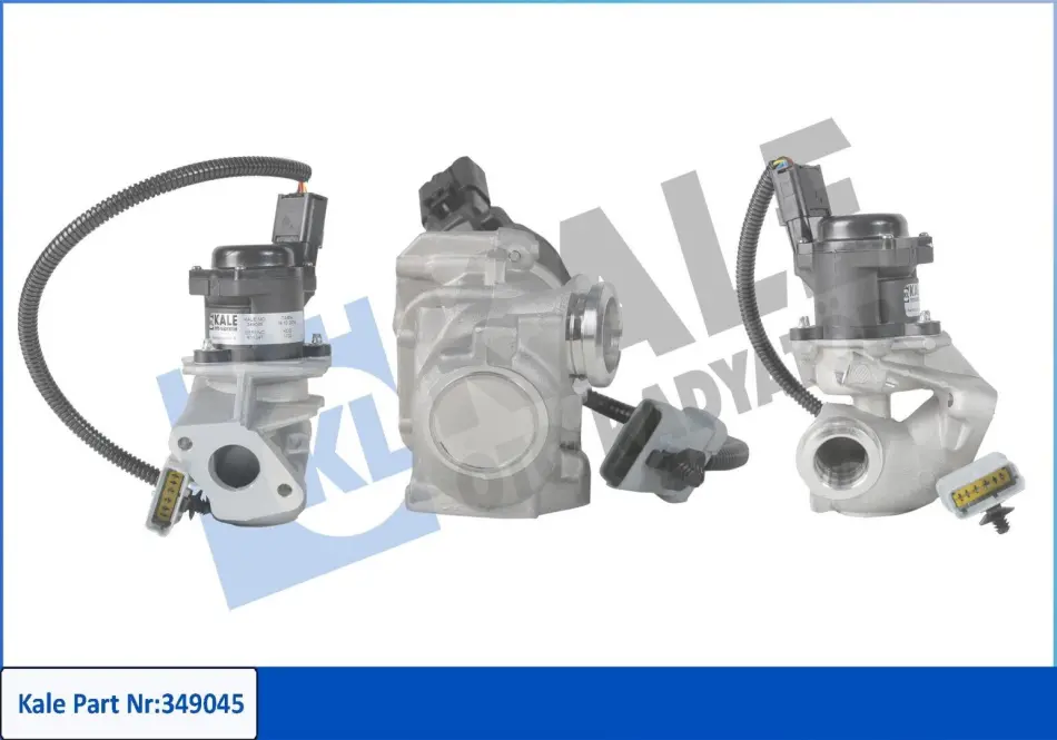 KALE FORD Клапан EGR Focus II,C-Max 1.6TDCi 04-,Volvo C30/S40/V50 Kale oto radyator 349045 (фото 1)