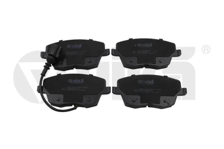Колодки гальмівні передні з датчиком зносу Skoda Fabia (00-10)/VW Polo (02-10)/Seat Ibiza (02-05) VIKA Vika 66980009301