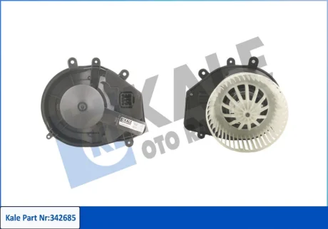 KALE VW Вентилятор салона Audi A4,Passat 96-,Skoda SuperB I 01- Kale oto radyator 342685