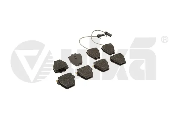 Колодки тормозные передние с датчиком износа VW Passat (01-05)/Audi A6 (98-05) VIKA Vika 66981693701 (фото 1)