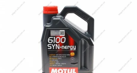 Масло моторное 6100 SYN-nergy 5W-40 (4 л) Motul 368350