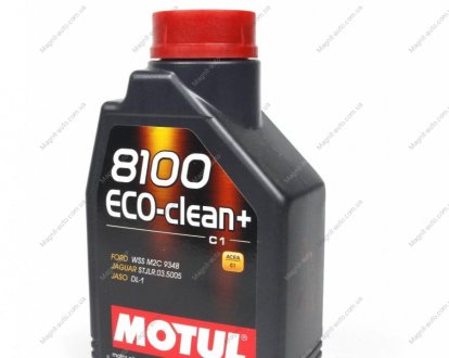 Масло моторное 8100 Eco-Clean+ 5W-30 (1 л) Motul 842511 (фото 1)
