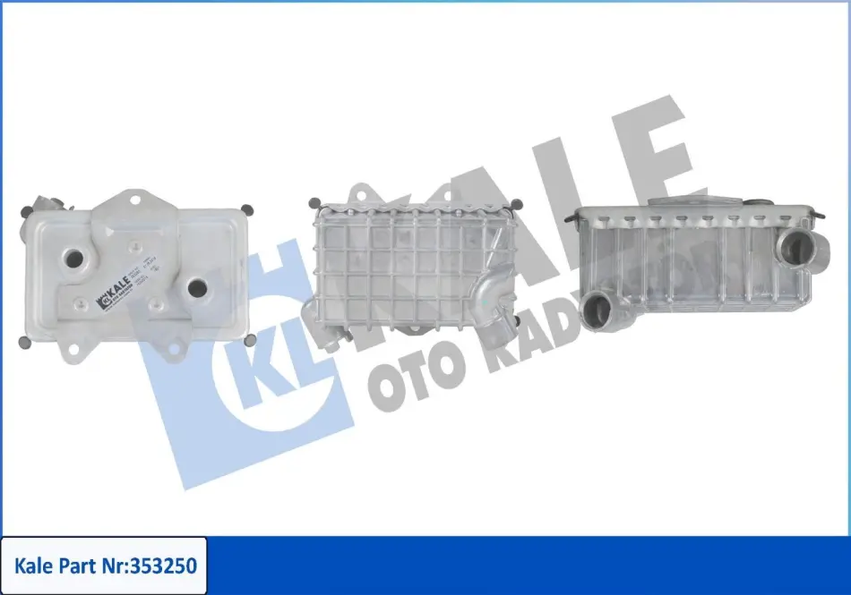 KALE DB Масляный радиатор W202/210,Vario 612/812D 2.5/2.9TD Kale oto radyator 353250 (фото 1)
