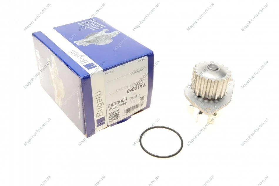 BUGATTI CITROEN Помпа воды C3 1.4 16V 04-, PEUGEOT 206, 307 Bugatti PA10063 (фото 1)