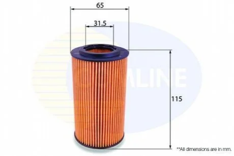 - Фільтр оливи (аналогWL7430/OX153/7D1) Comline CHN11675