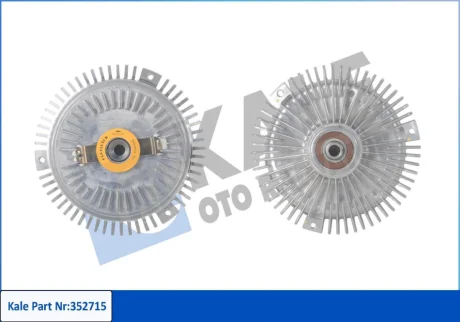 KALE DB Вискомуфта вентилятора радиатора W124/126 2.8/3.6 Kale oto radyator 352715
