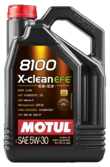 Масло моторное 8100 X-CLEAN EFE SAE 5W30 5L MOTUL Motul 109471
